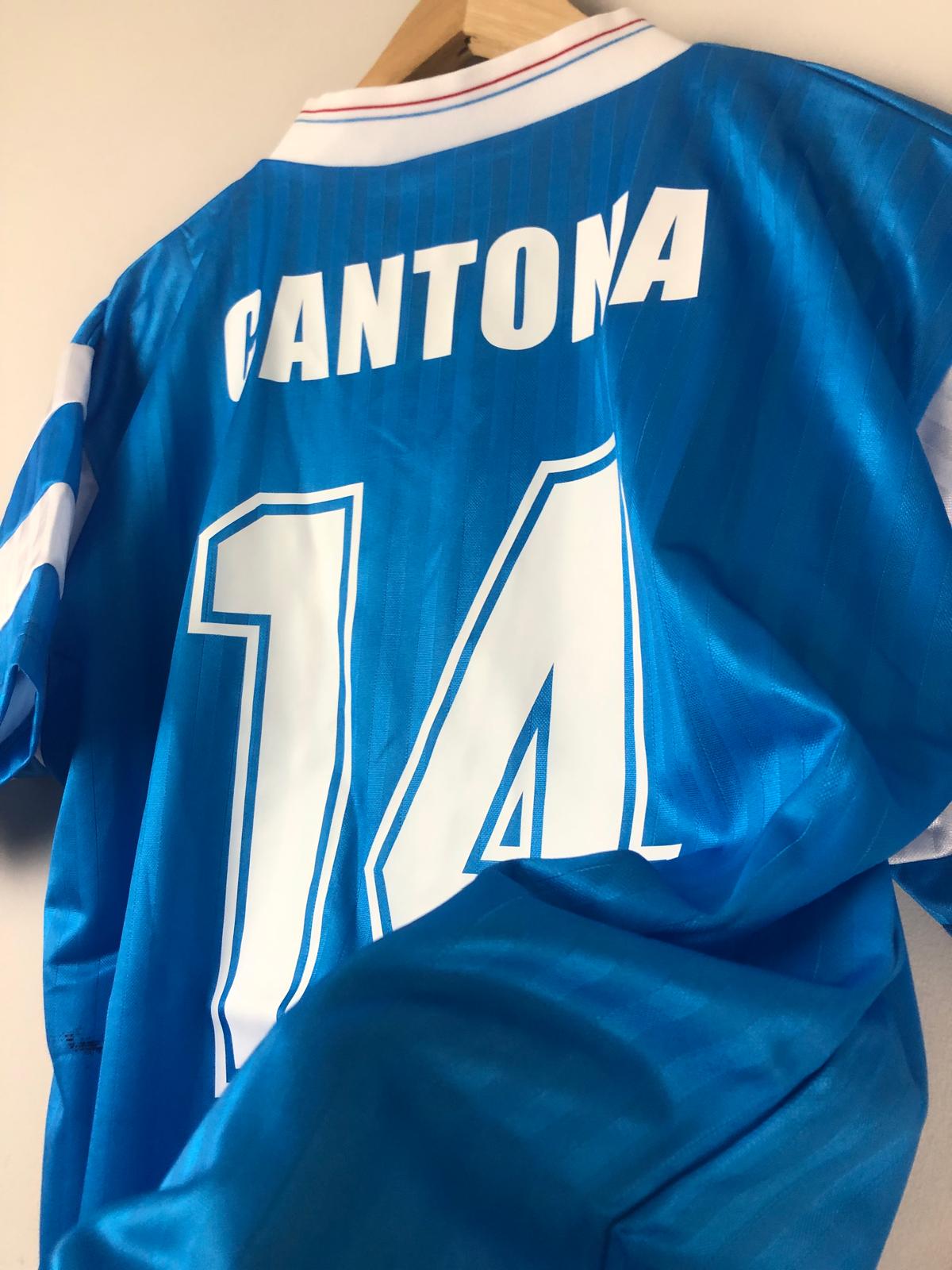 Camiseta Retro Cantona Olympique de Marsella Visitante 1990-91