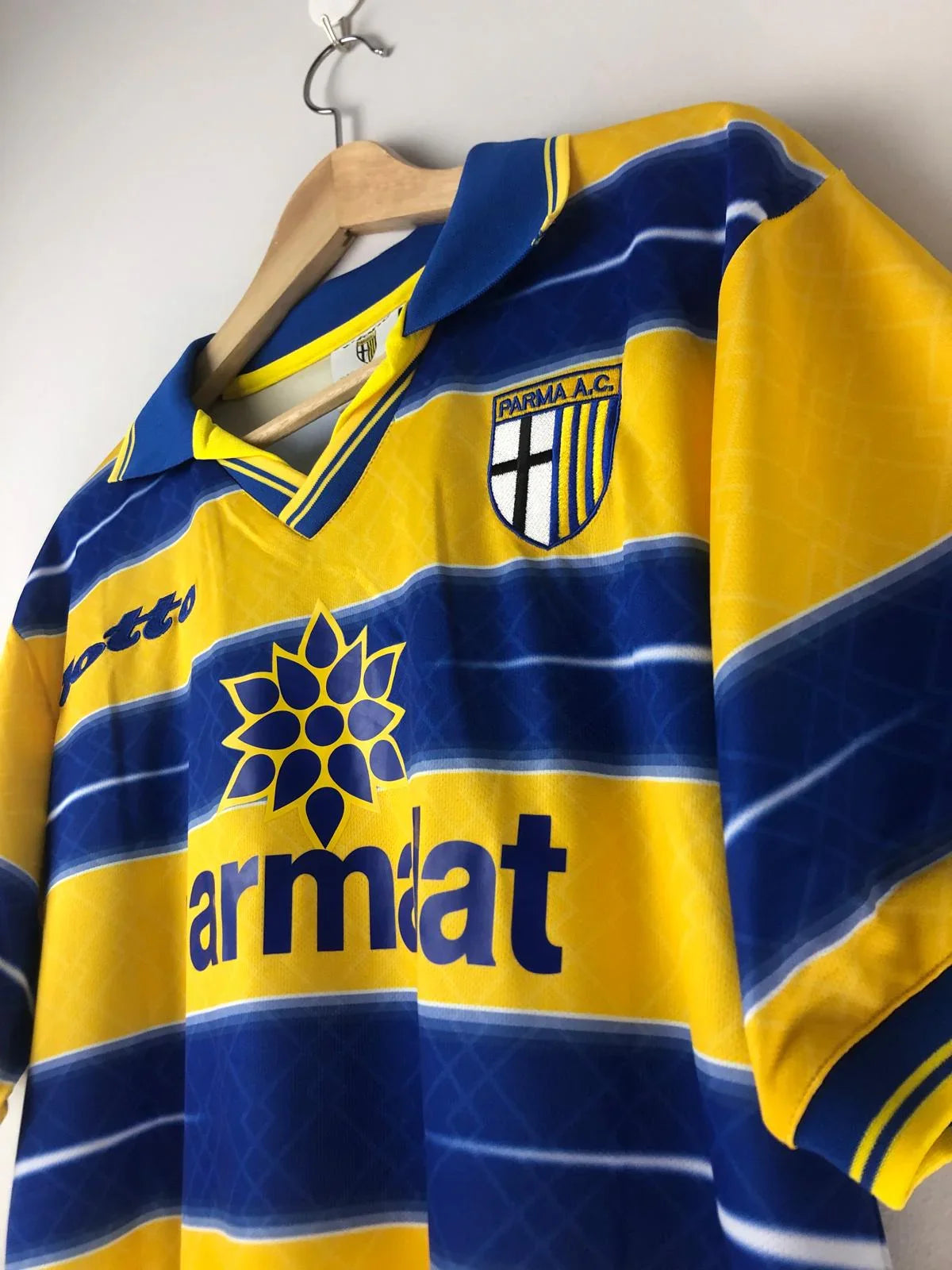 Classic Parma FC 1998-99 CRESPO #9 Jersey | Retro Lotto | Premium