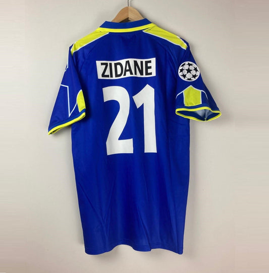 Camiseta Retro Zidane Juventus de Turín Visitante 1995-97