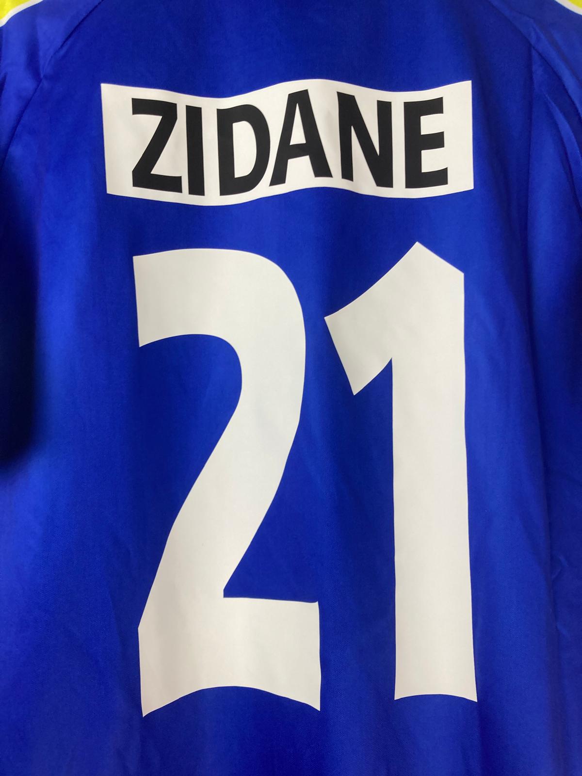 Camiseta Retro Zidane Juventus de Turín Visitante 1995-97