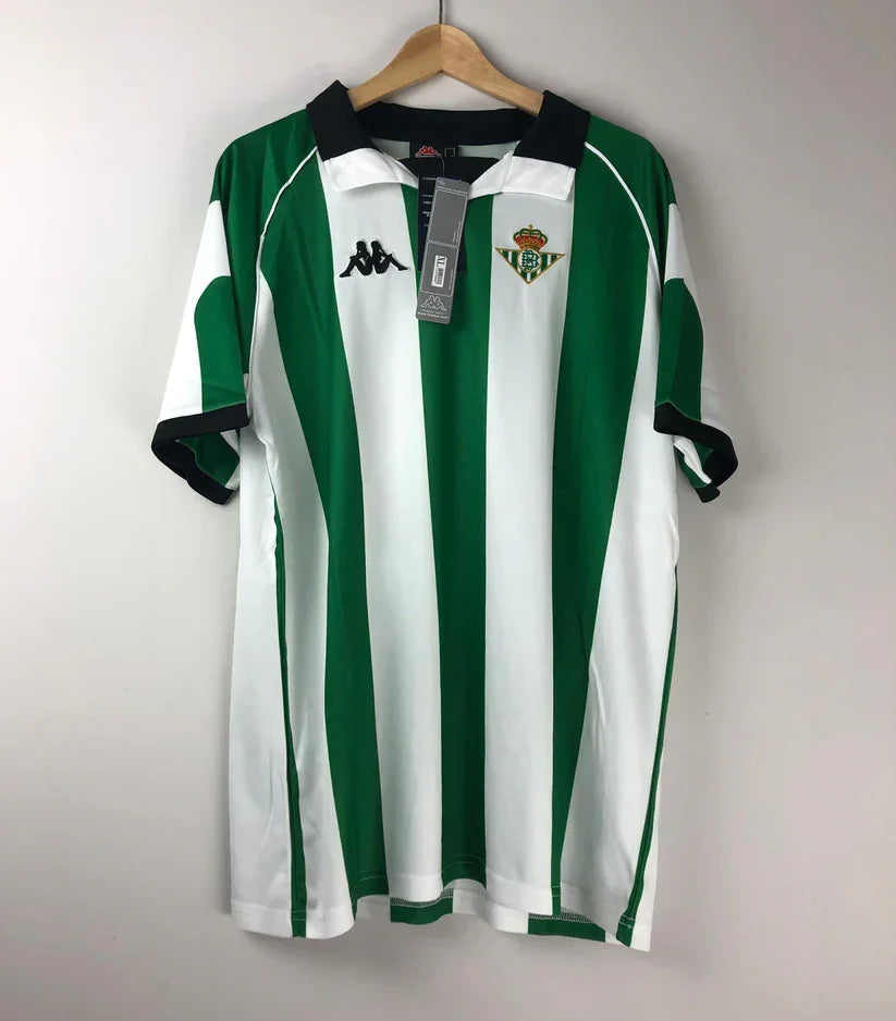 Camiseta De Futbol Vintage Oficial Real Betis Balompie Marca Kappa Camiseta De Futbol Vintage Oficial Real Betis Balompie Marca Kappa