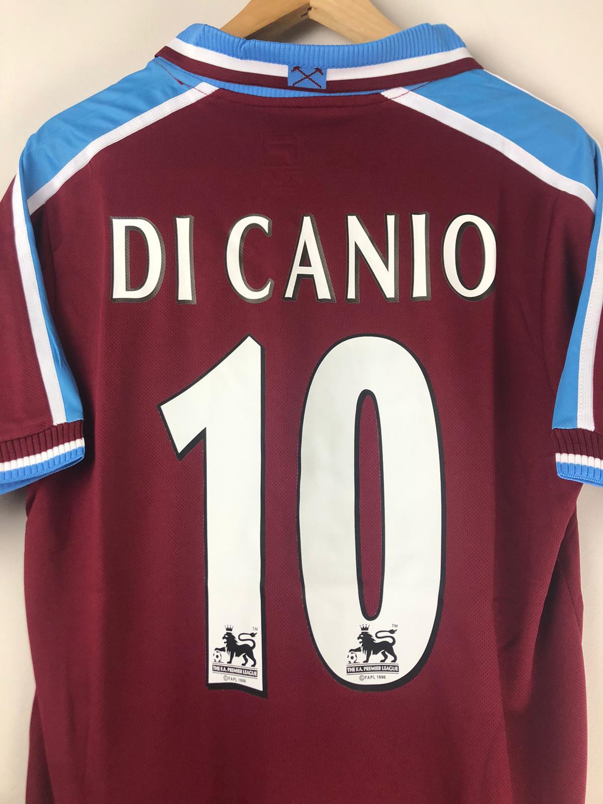 Camiseta Retro Di Canio West Ham United FC 1999-01
