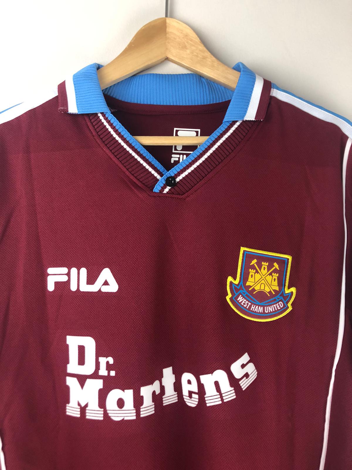 Camiseta Retro Di Canio West Ham United FC 1999-01
