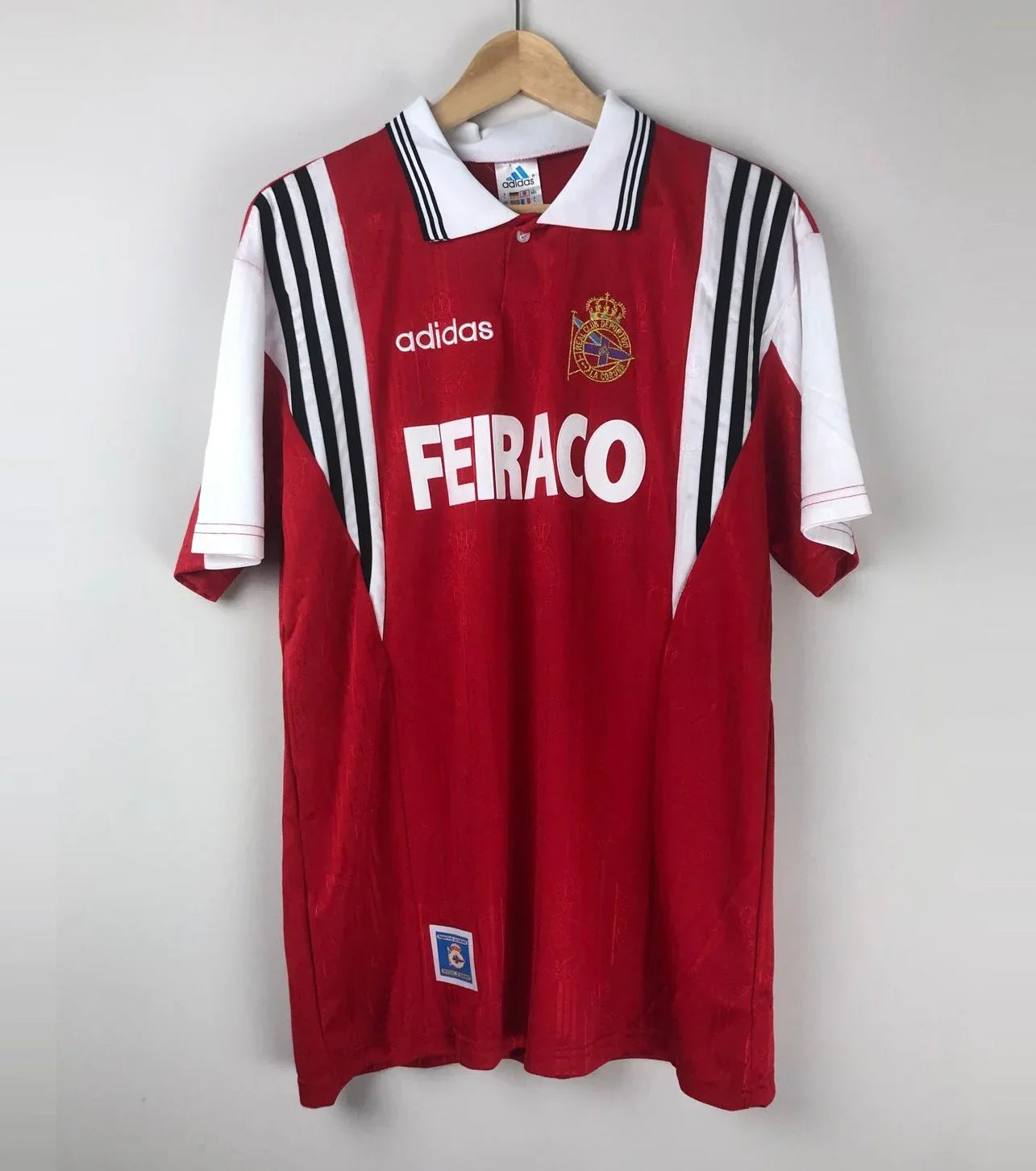 Deportivo La Coruña 1997–98 Djalminha #8 Classic Shirt | Retro