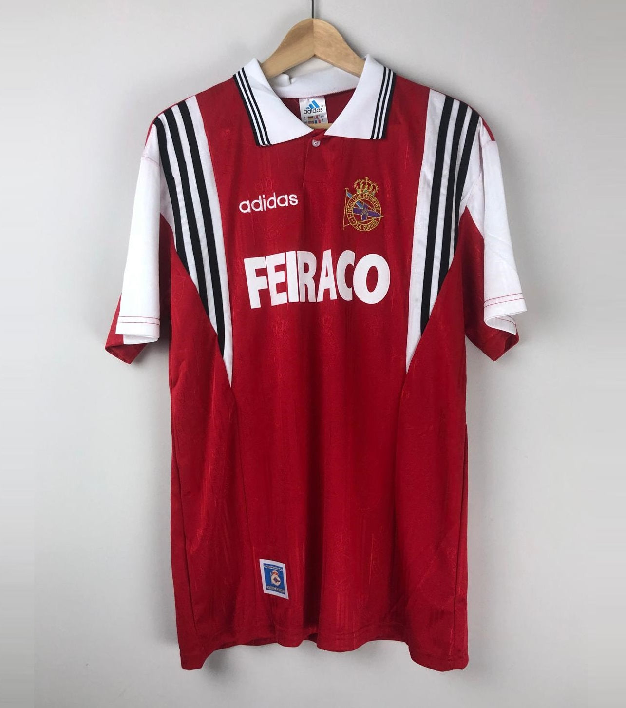 Camiseta Retro Djalminha Deportivo de La Coruña Visitante 1997-98