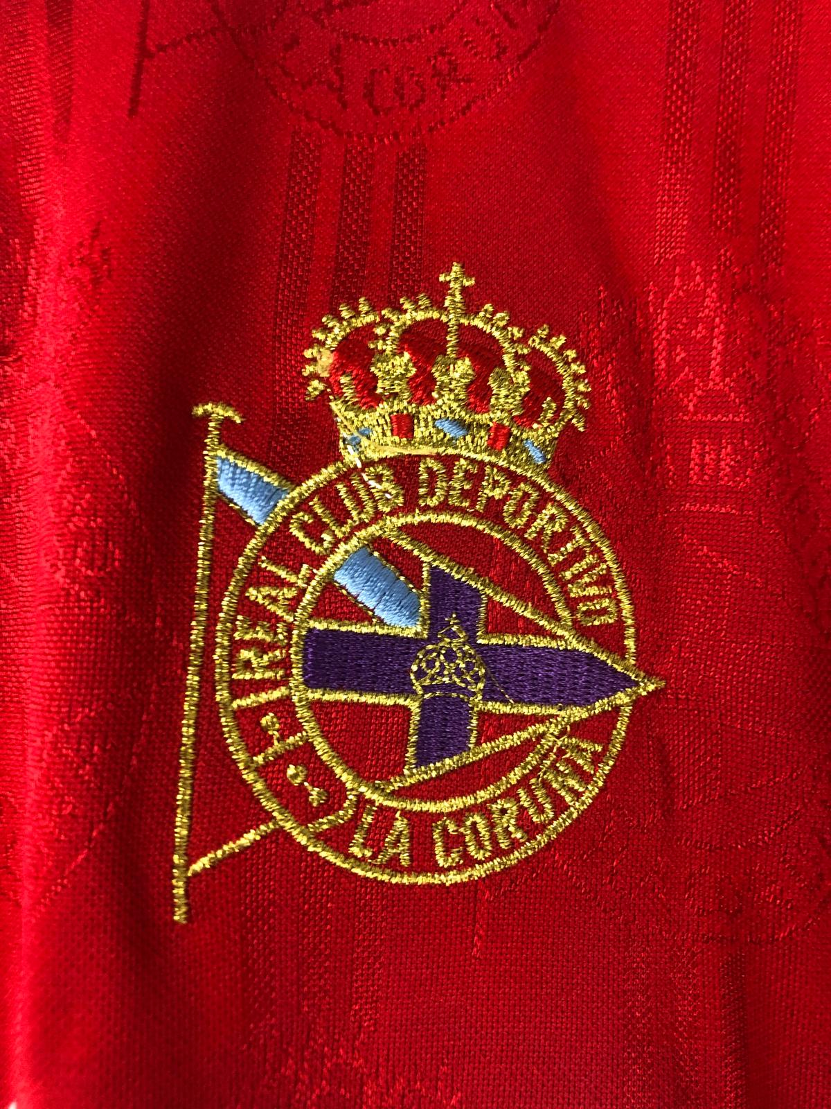 Camiseta Retro Djalminha Deportivo de La Coruña Visitante 1997-98