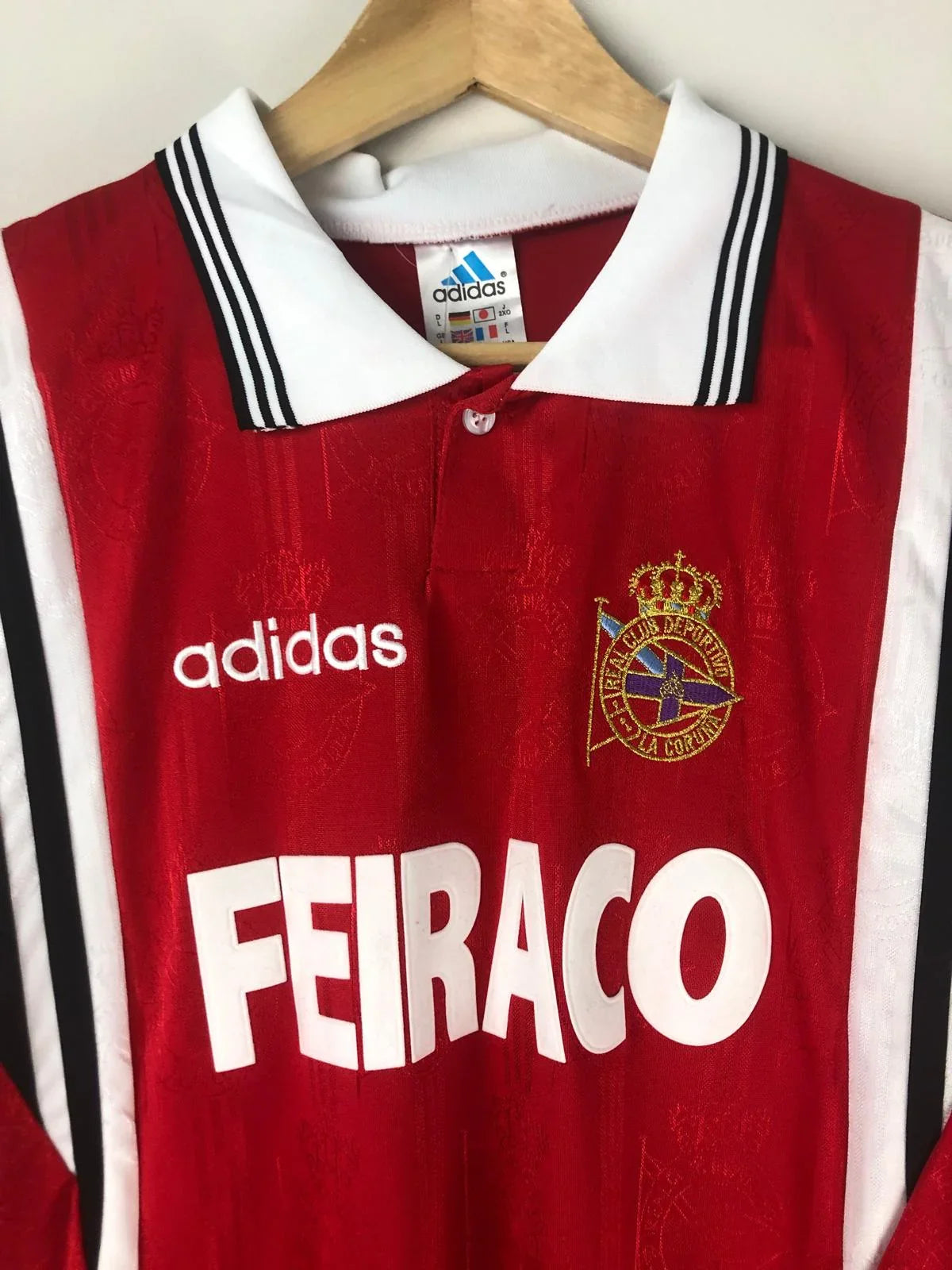 Deportivo La Coruña 1997–98 Djalminha #8 Classic Shirt | Retro