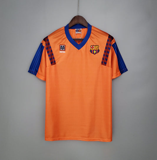 Camiseta Retro  FC Barcelona Visitante 1989-92