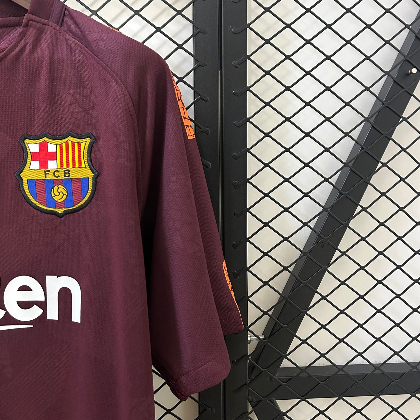 Camiseta Retro FC Barcelona Visitante 2017-18
