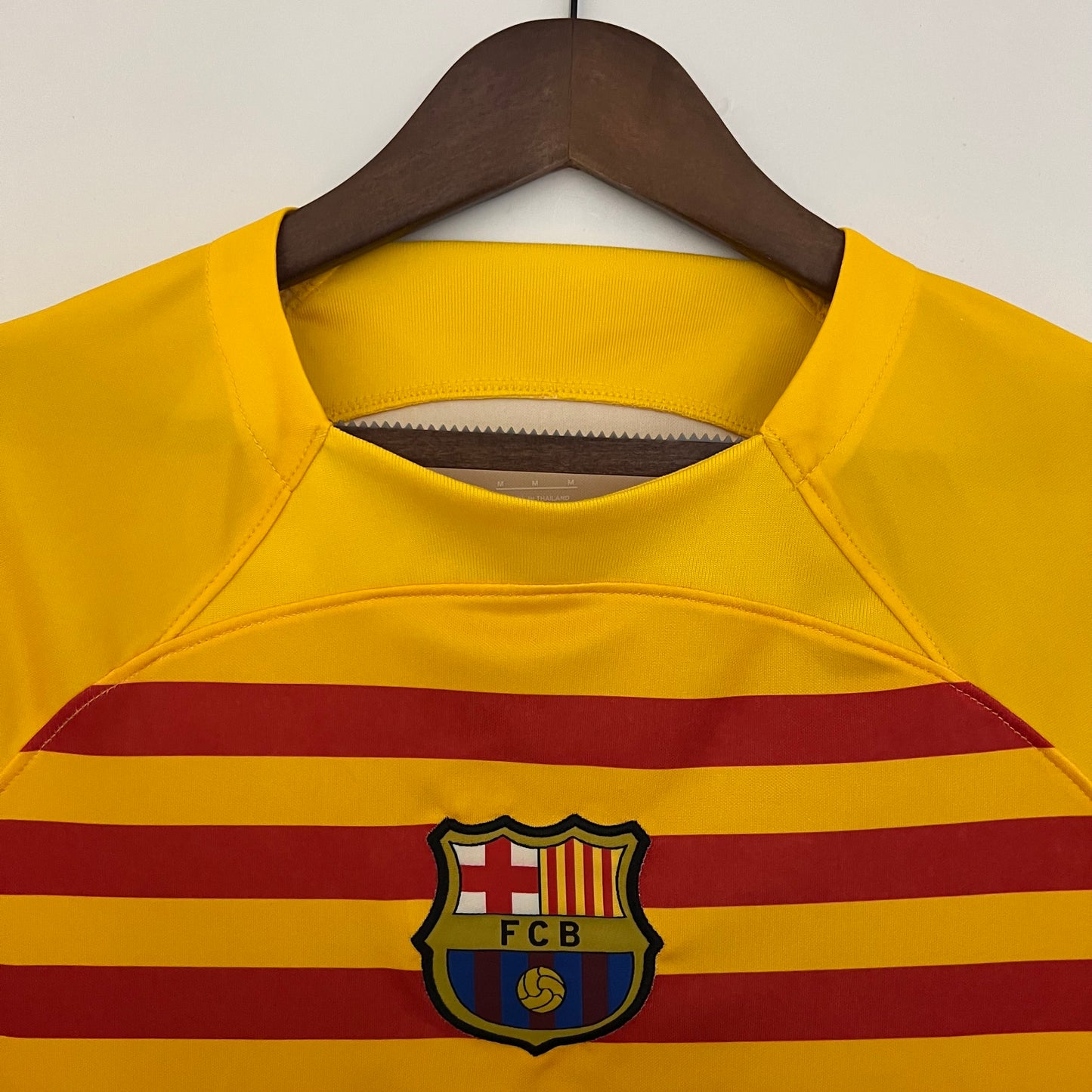Camiseta Retro FC Barcelona Visitante (4ª) Manga Laraga 2023-24