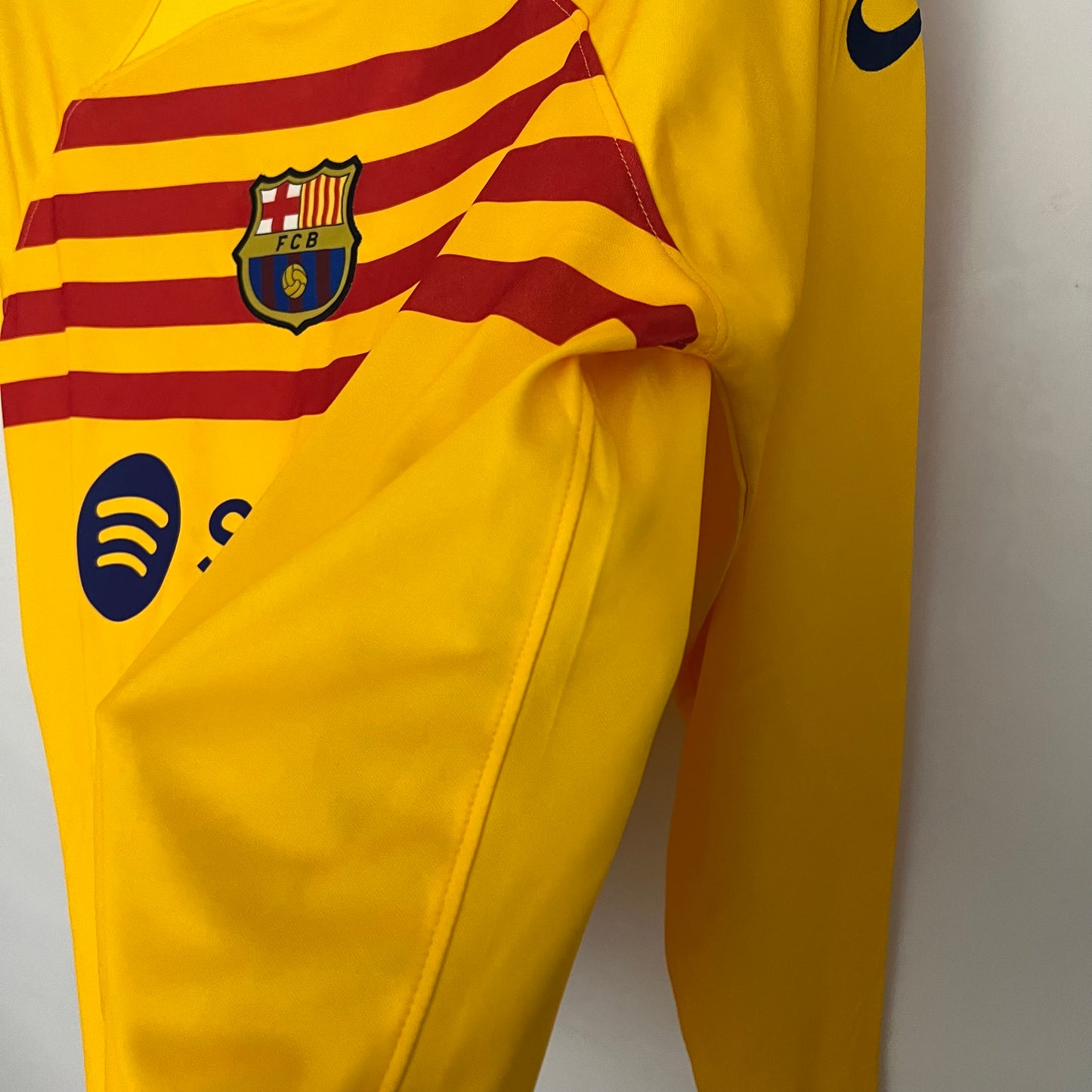 Camiseta Retro FC Barcelona Visitante (4ª) Manga Laraga 2023-24