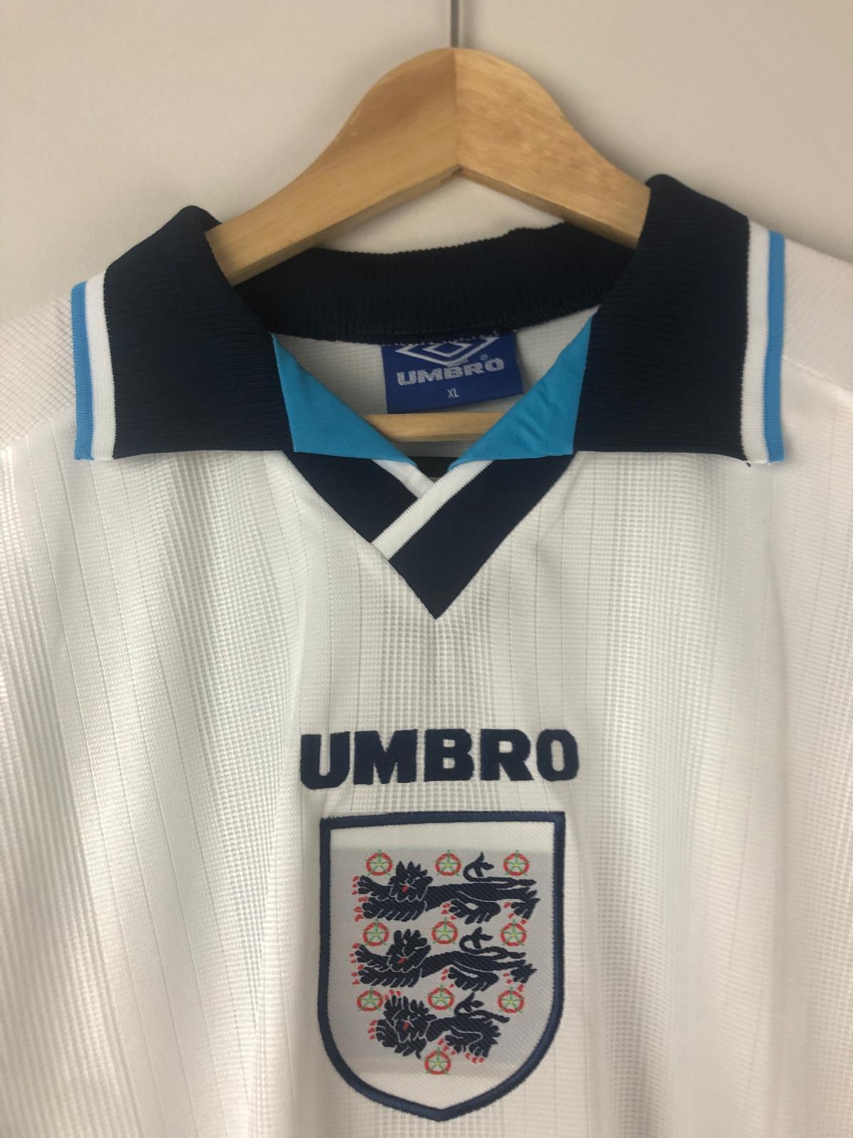Camiseta Retro Gascoigne Inglaterra 1996