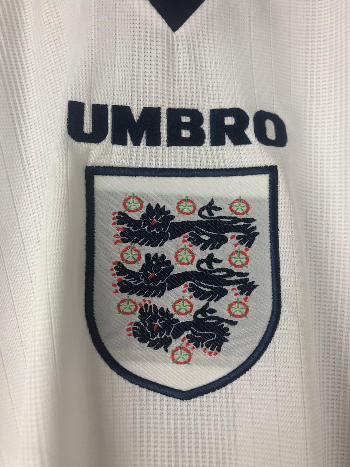 Camiseta Retro Gascoigne Inglaterra 1996