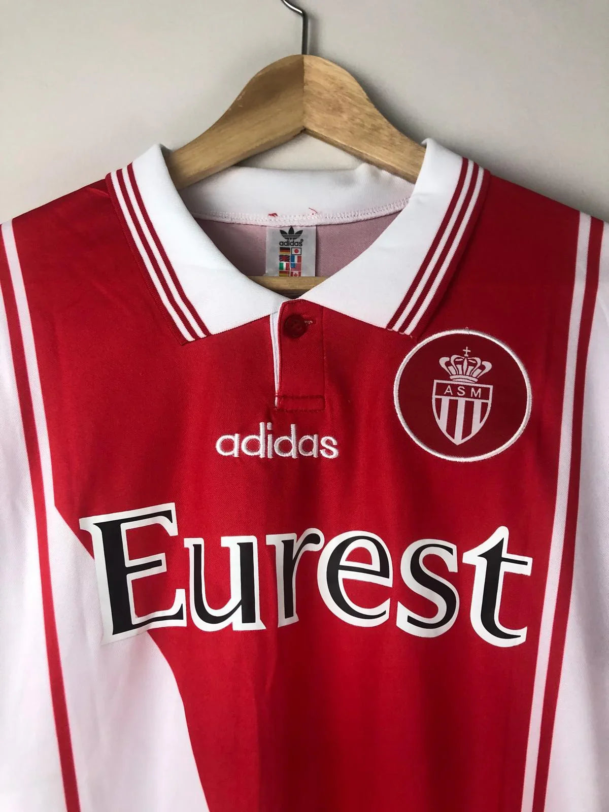 AS Monaco Classic Shirt 1997–98 HENRY #12 | Retro | Highest