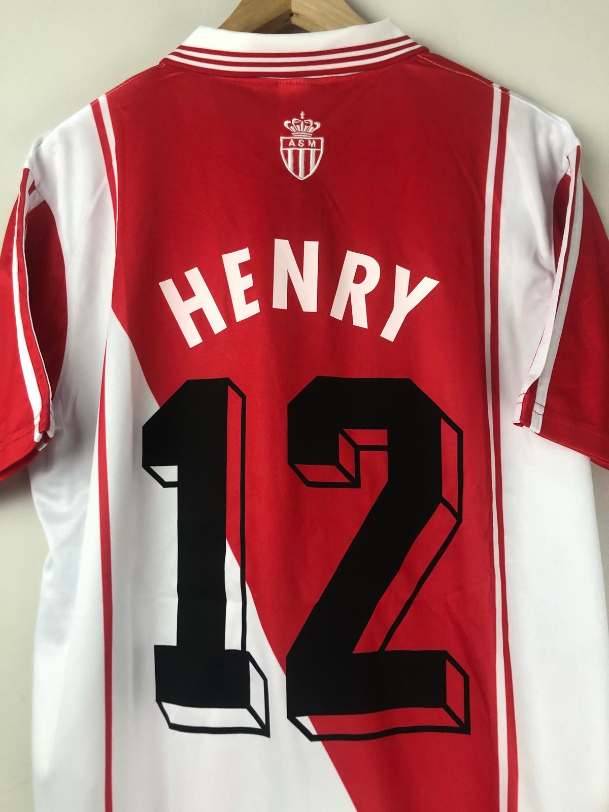 Camiseta Retro Henry AS Mónaco FC 1997-98