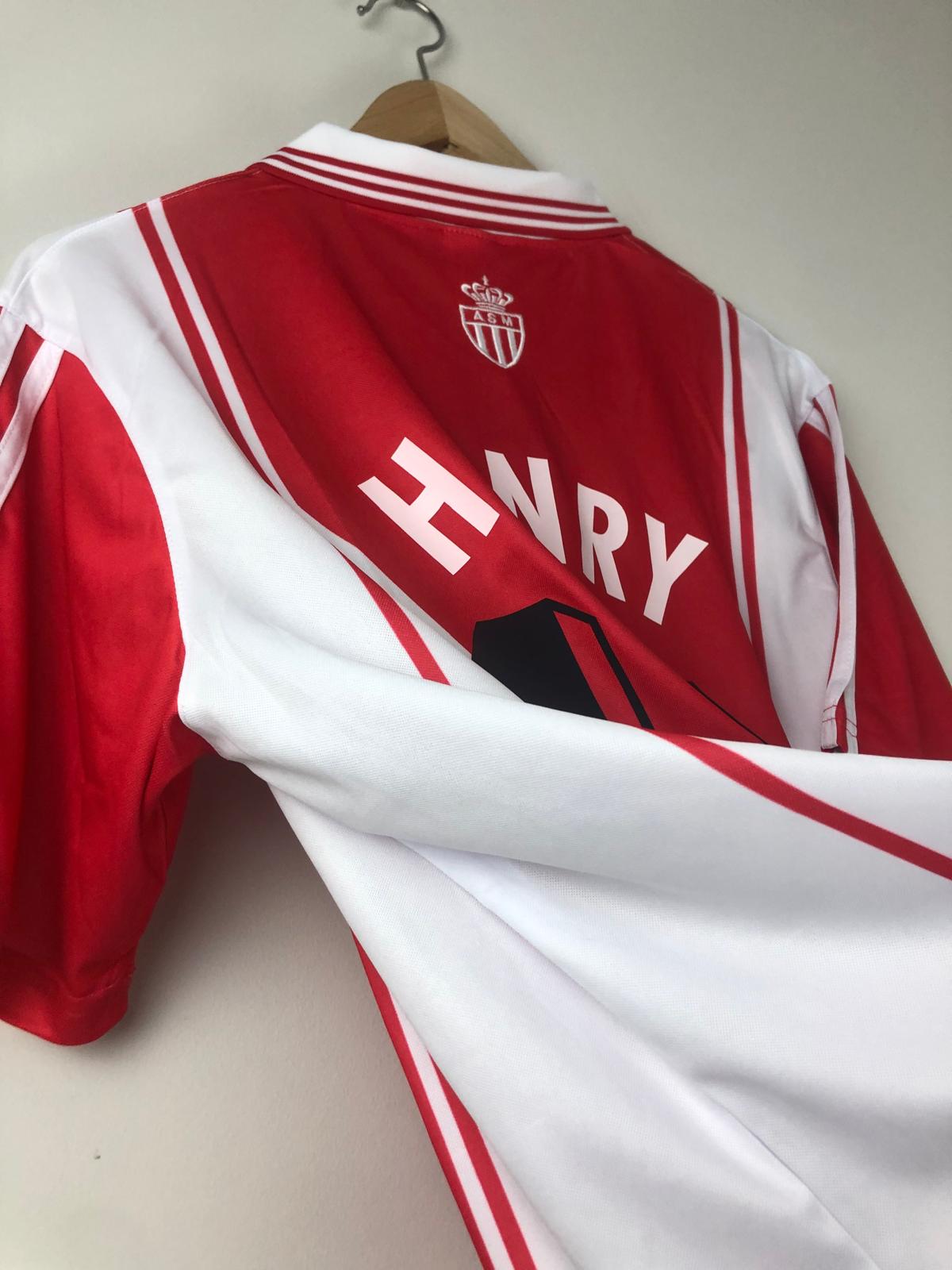 Camiseta Retro Henry AS Mónaco FC 1997-98