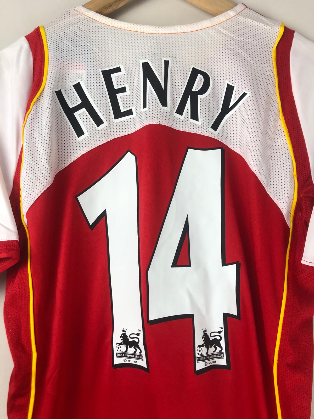Camiseta Henry Arsenal FC 2004-05 Retro