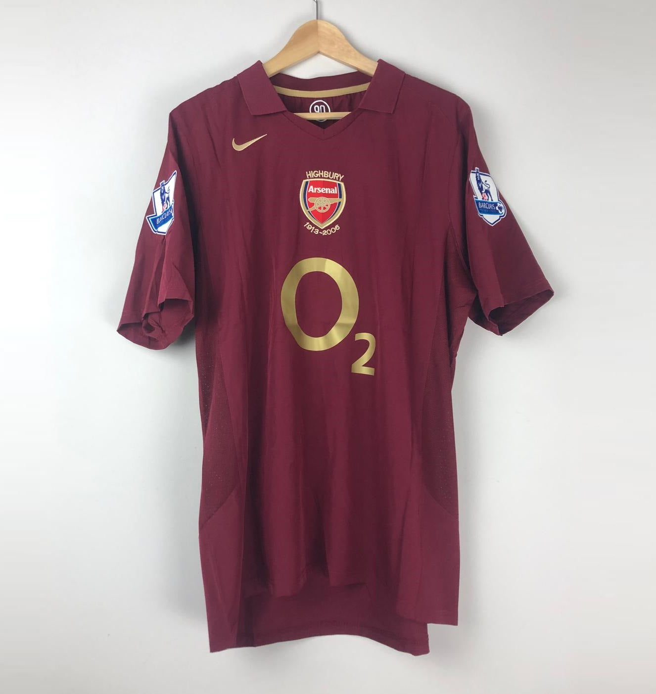 Camiseta Henry Arsenal FC Visitante 2005-06 Retro