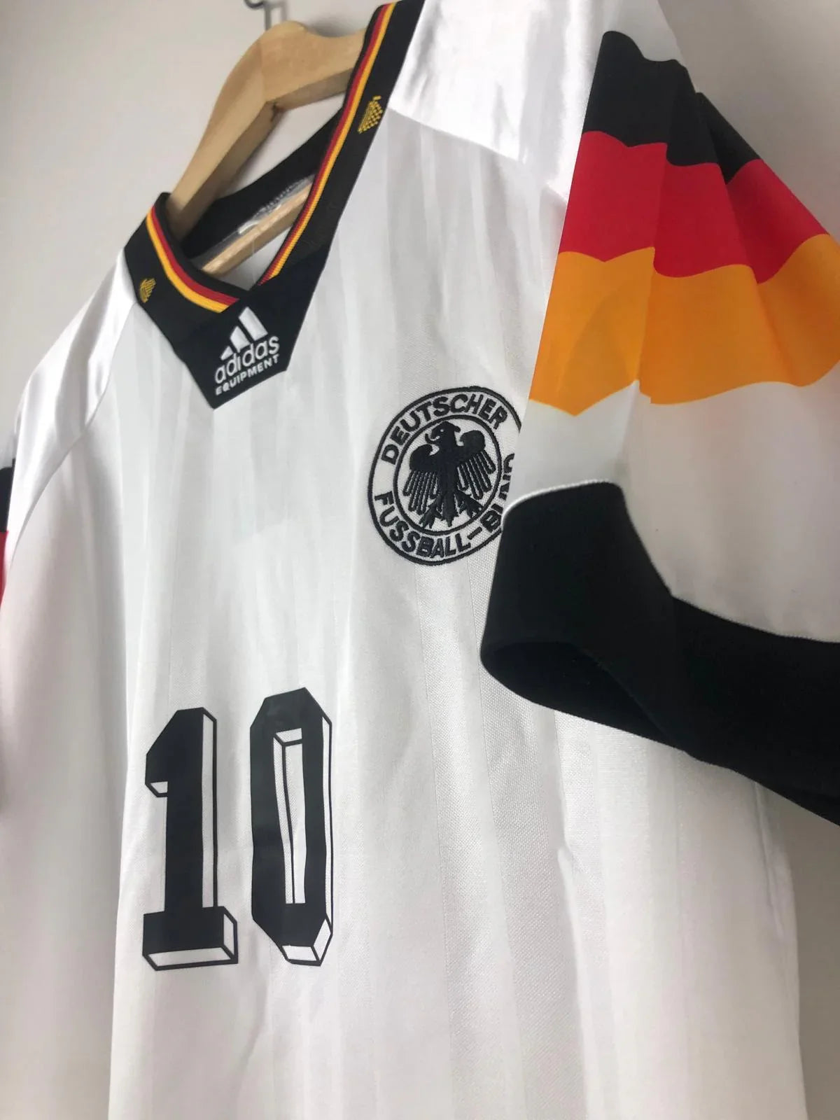 Germany 1992 Matthäus #10 Classic Jersey | Adidas Retro | Free