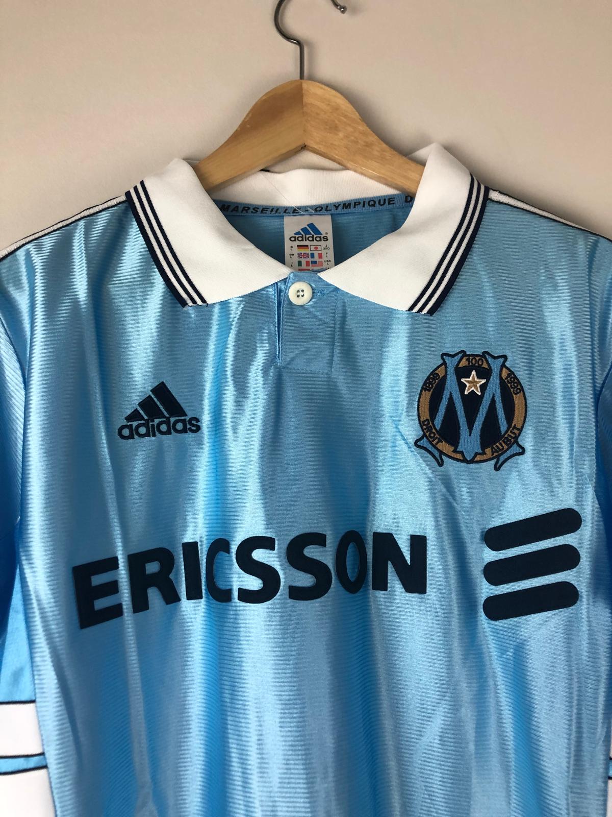 Camiseta Retro Pires Olympique de Marsella Visitante 1998-99