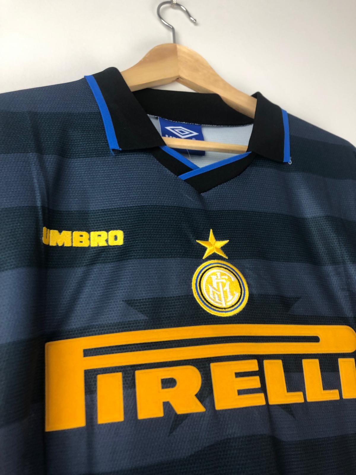 Camiseta Retro Ronaldo Inter Milán Visitante 1997-98