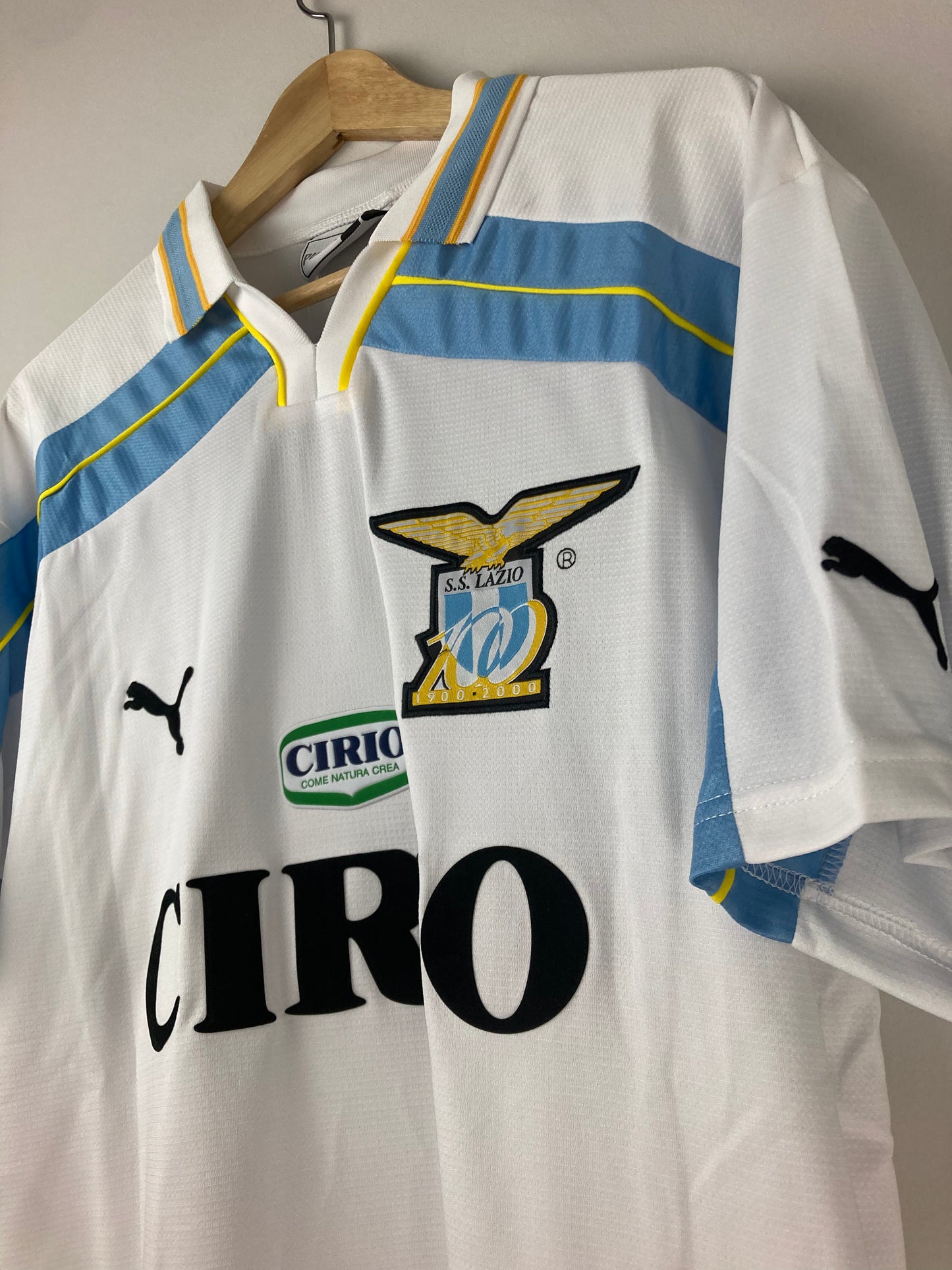 Camiseta Retro Simeone SS Lazio 1999-00