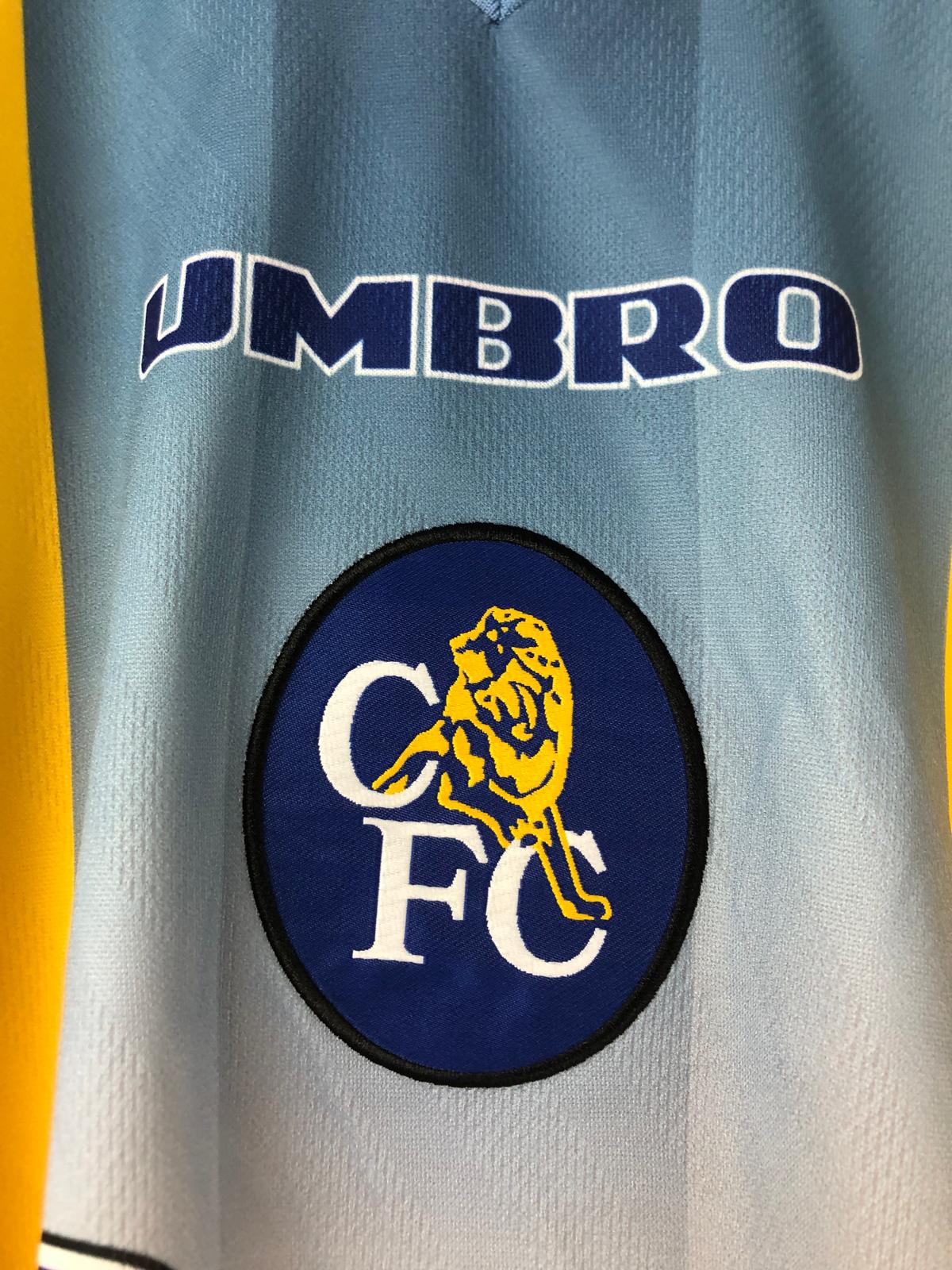 Retro Vialli Chelsea FC Away Jersey 1995-97