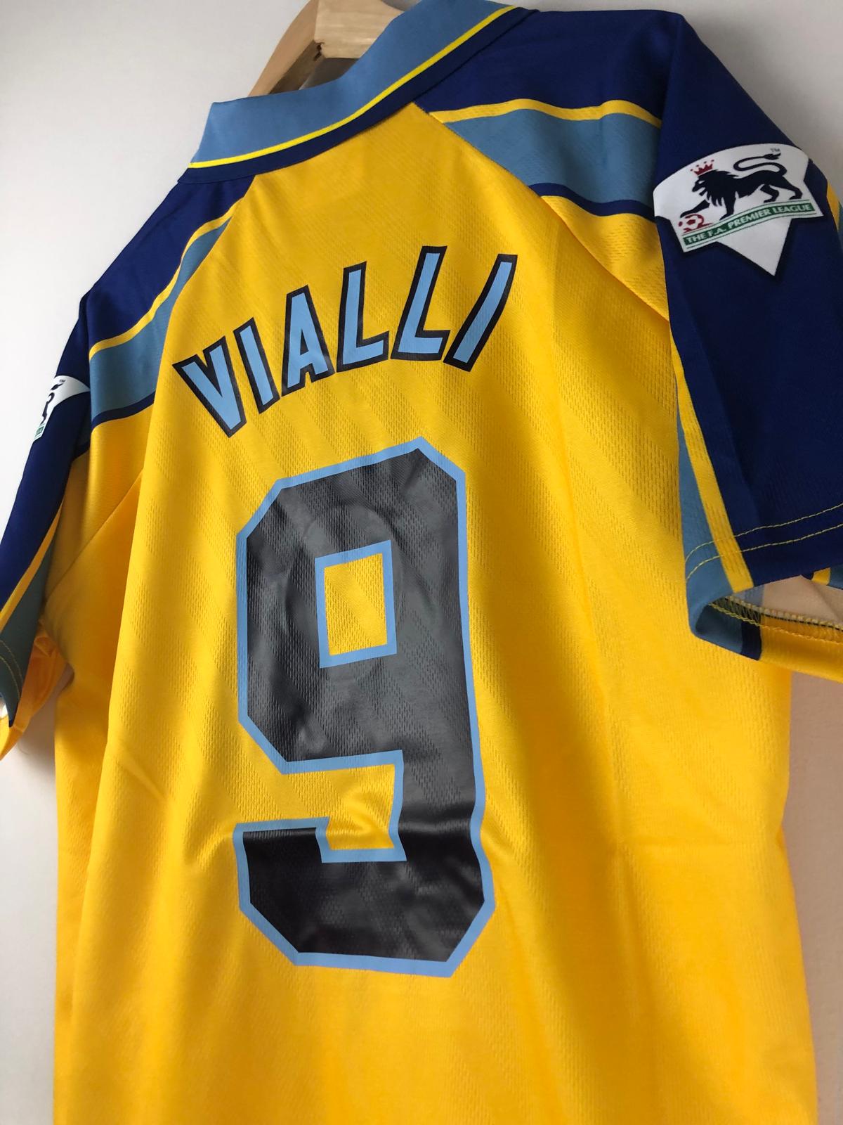 Retro Vialli Chelsea FC Away Jersey 1995-97