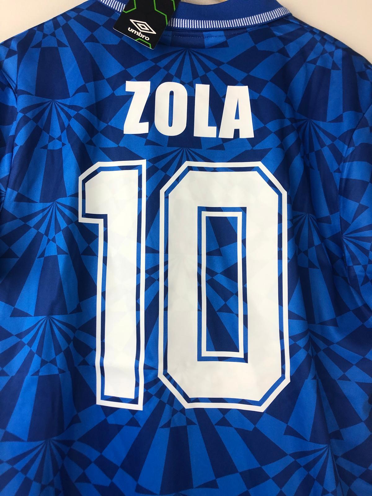 Camiseta Retro Zola SSC Nápoles 1991-93