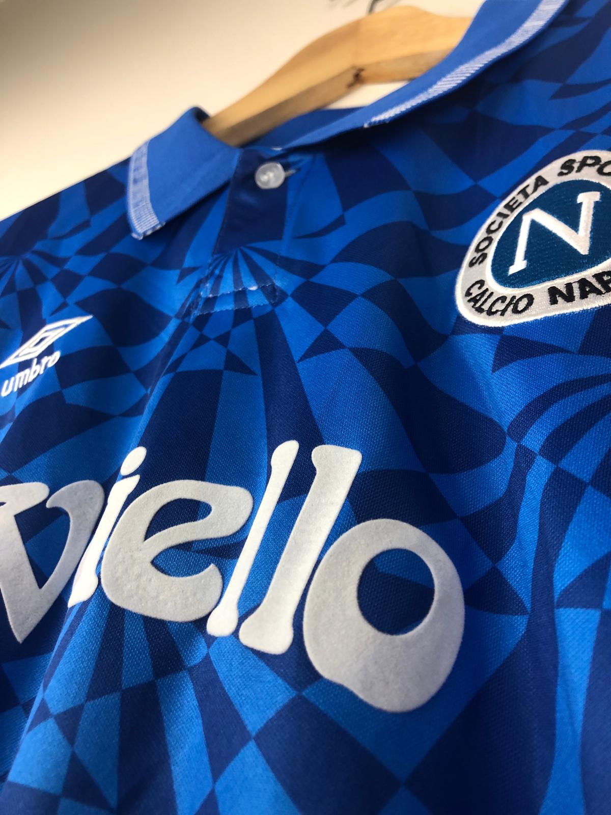 Camiseta Retro Zola SSC Nápoles 1991-93