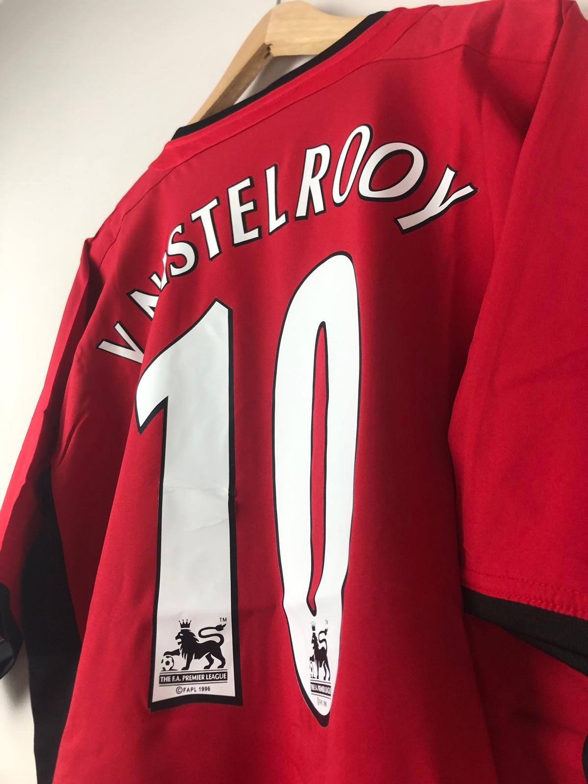Camiseta Retro  van Nistelrooy Manchester United FC 2002-04