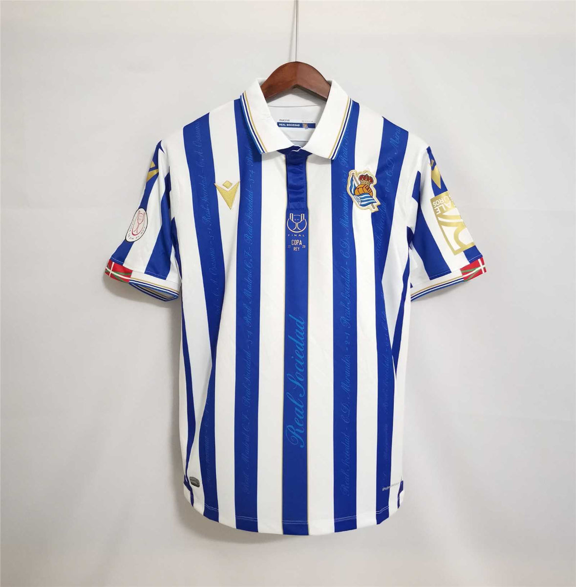 Camiseta Real Sociedad Final Copa del Rey 2021-22
