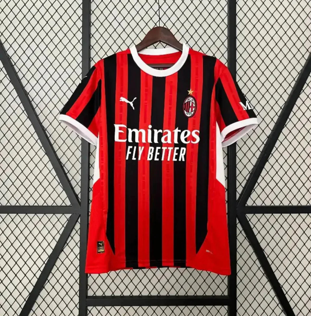 Camiseta Retro AC Milán 2024-25 - Fútbol Club Vintage