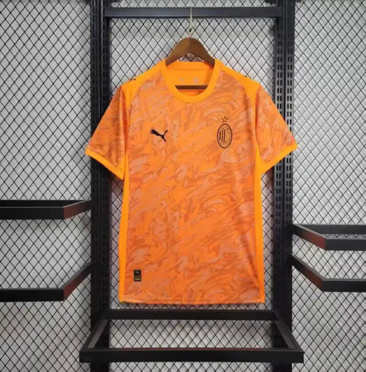 Camiseta AC Milán Portero Naranja 2025-26 - Fútbol Club Vintage