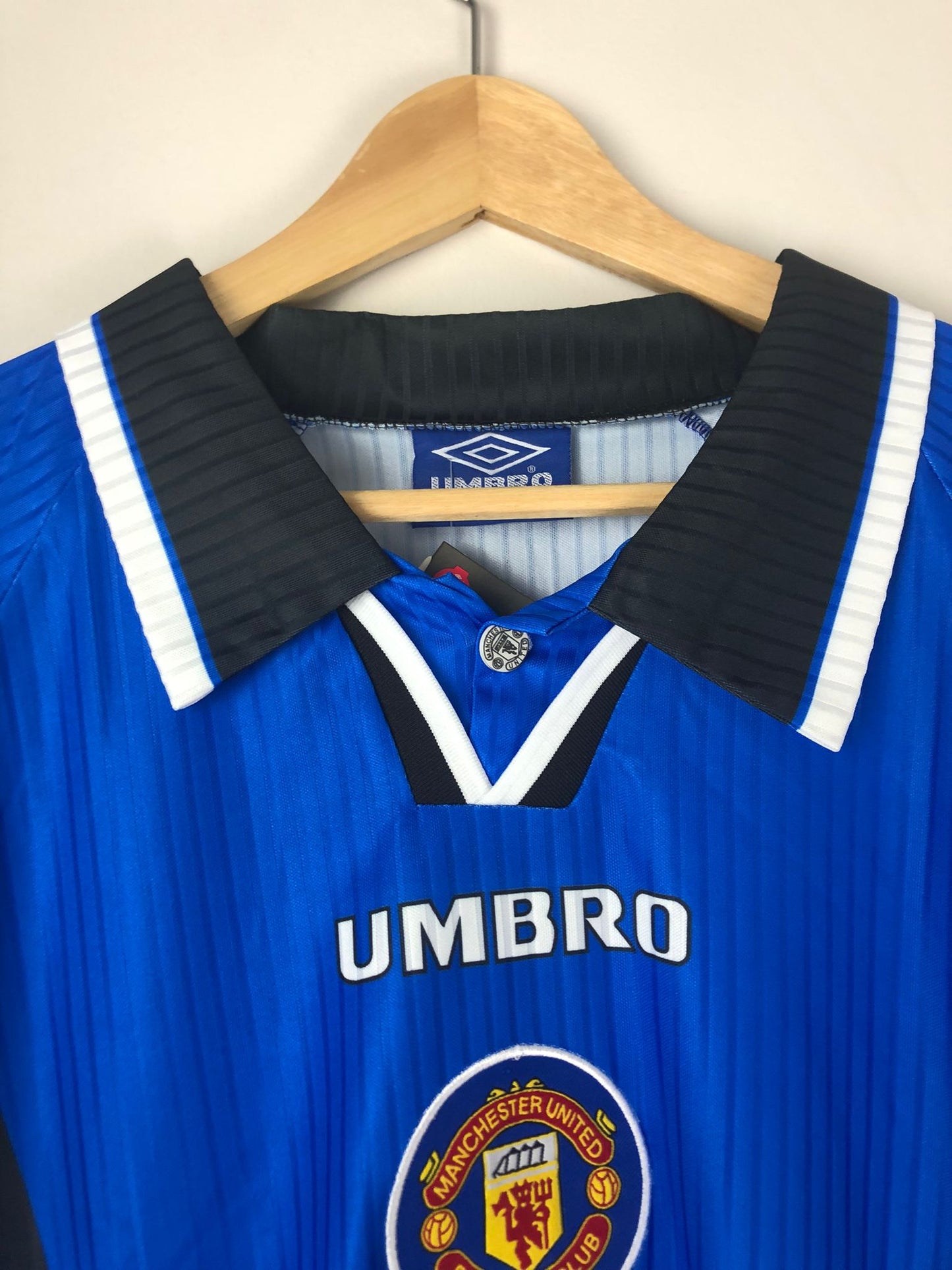 Camiseta Retro Cantona Manchester United FC Visitante 1996-97