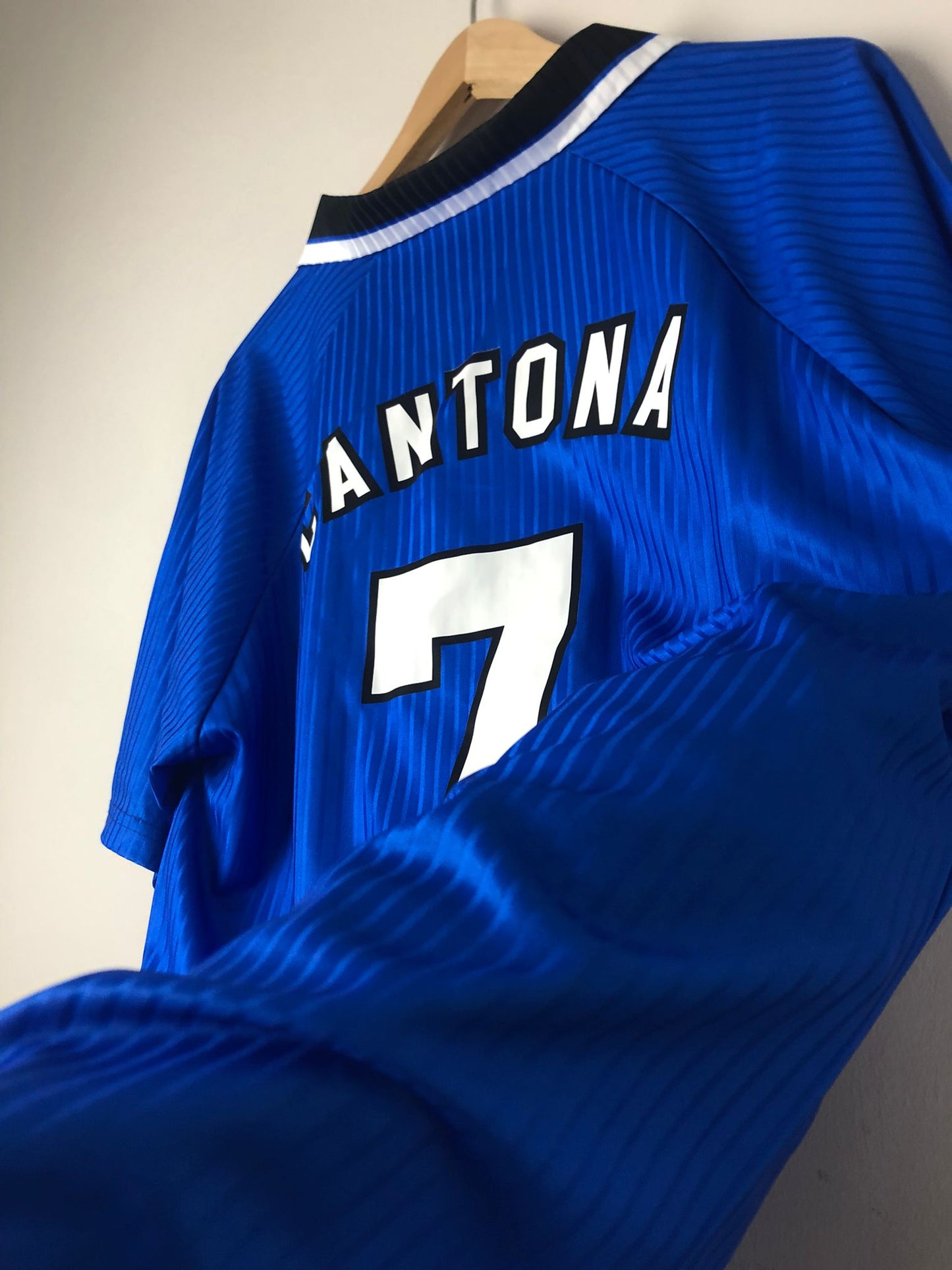 Camiseta Retro Cantona Manchester United FC Visitante 1996-97