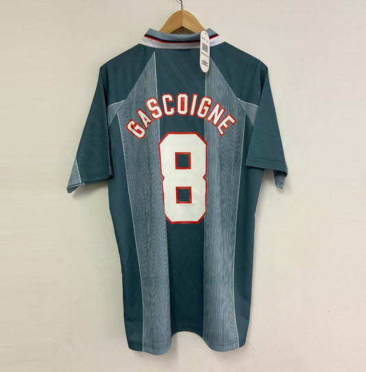 Camiseta Retro Gascoigne Inglaterra Visitante 1996