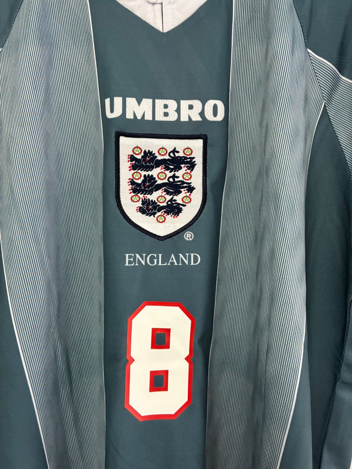 Camiseta Retro Gascoigne Inglaterra Visitante 1996