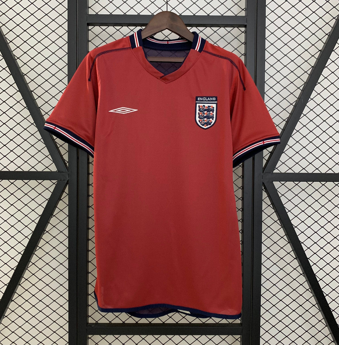 Maillot rétro Angleterre extérieur 2002