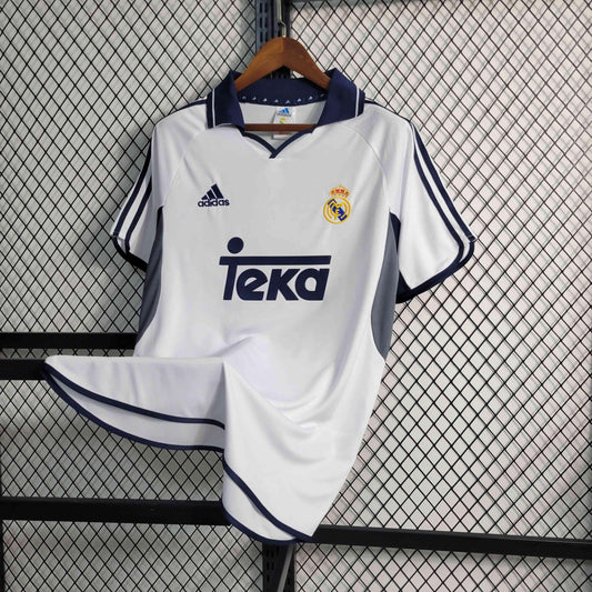 Camiseta  Retro Real Madrid 2000-01
