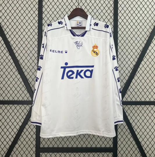 Camiseta Retro Real Madrid Manga Larga 1994 