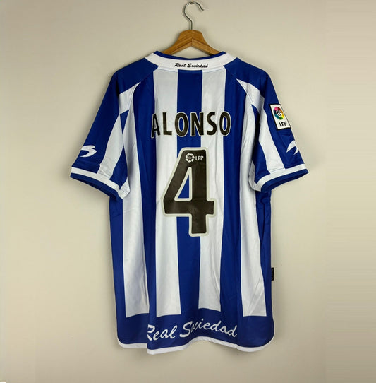 Camiseta Retro Real Sociedad 2002-03 Xabi Alonso