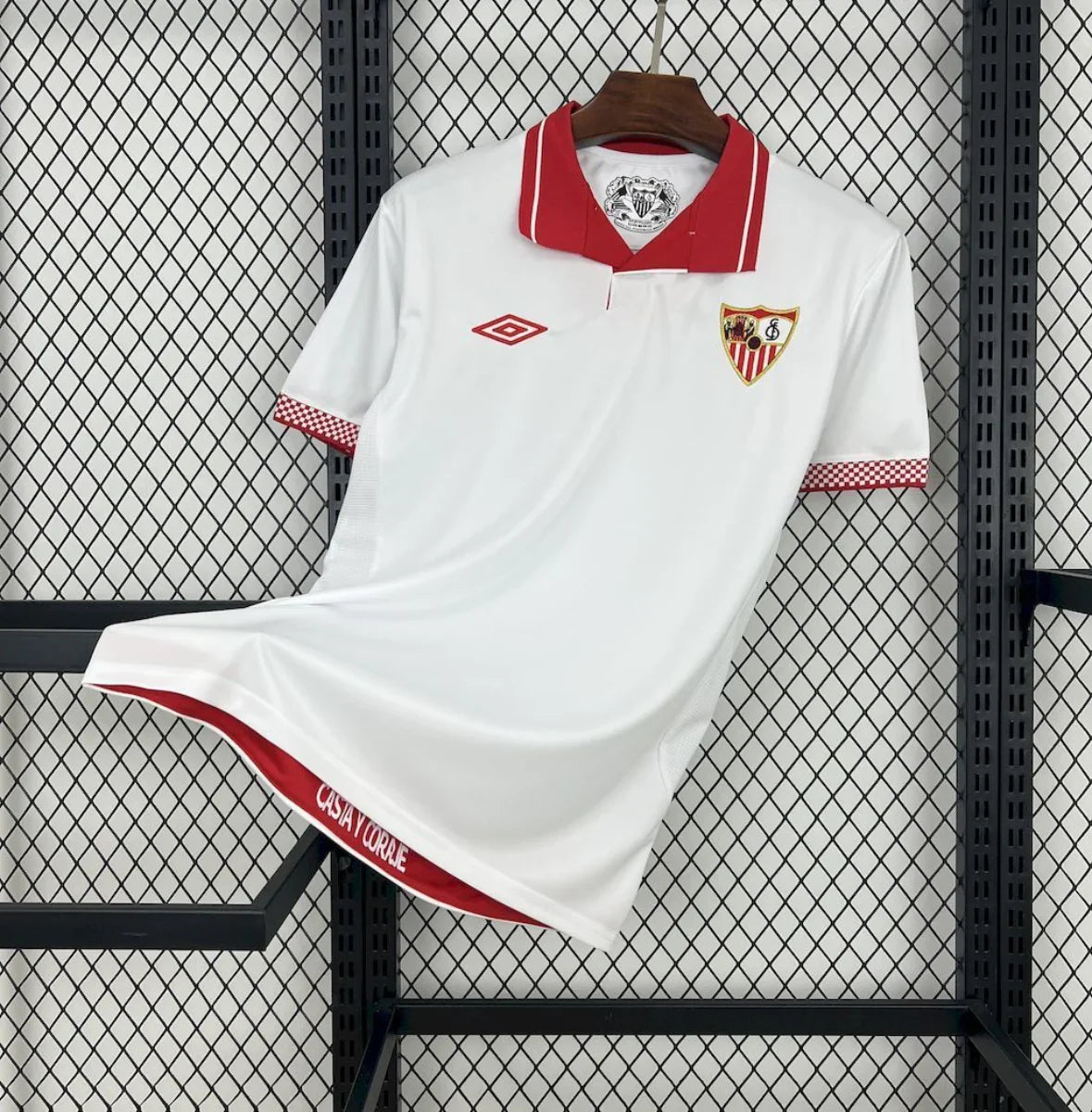 T-Shirt Vintage Officiel Sevilla FC Joma T/ L Publi OID Sevilla 2012 Nº T-Shirt Vintage Officiel Sevilla FC Joma T/ L Publi OID Sevilla 2012 Nº