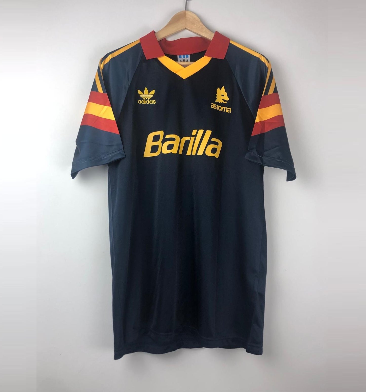 Camiseta Retro Völler AC Roma Visitante (3ª) 1991-92