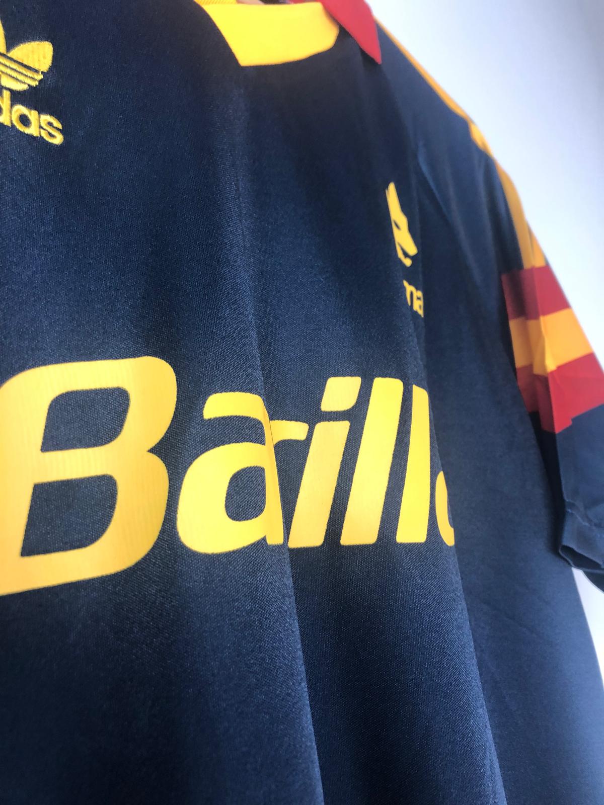 Camiseta Retro Völler AC Roma Visitante (3ª) 1991-92