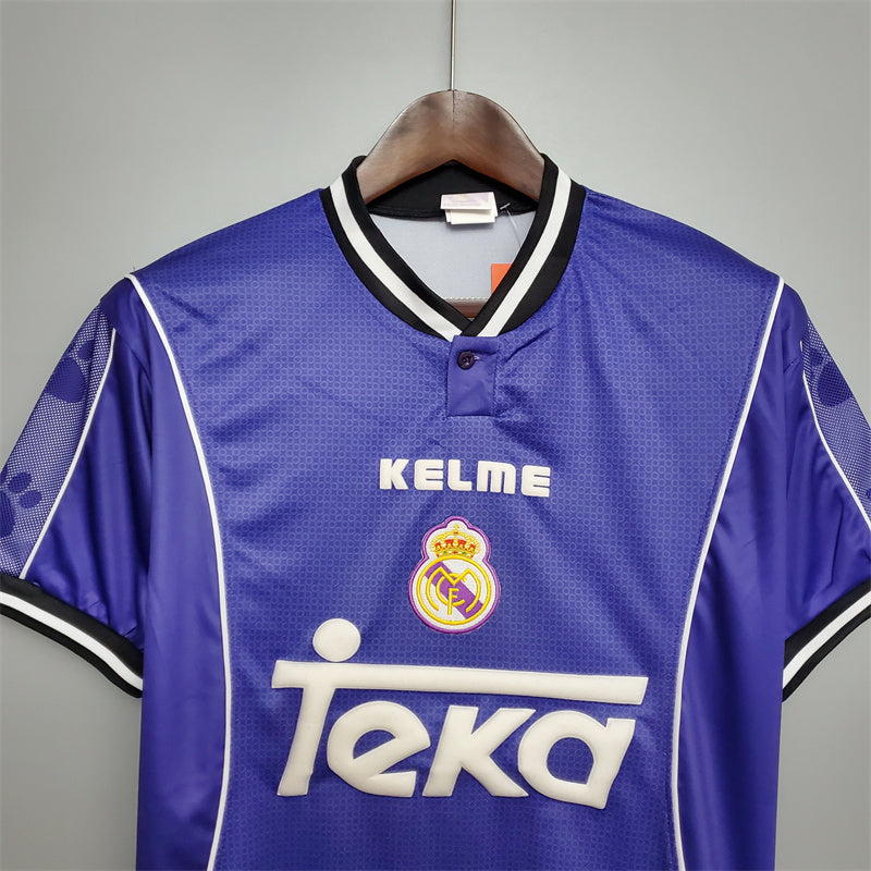 Camiseta Visitante Retro Real Madrid 1997-98