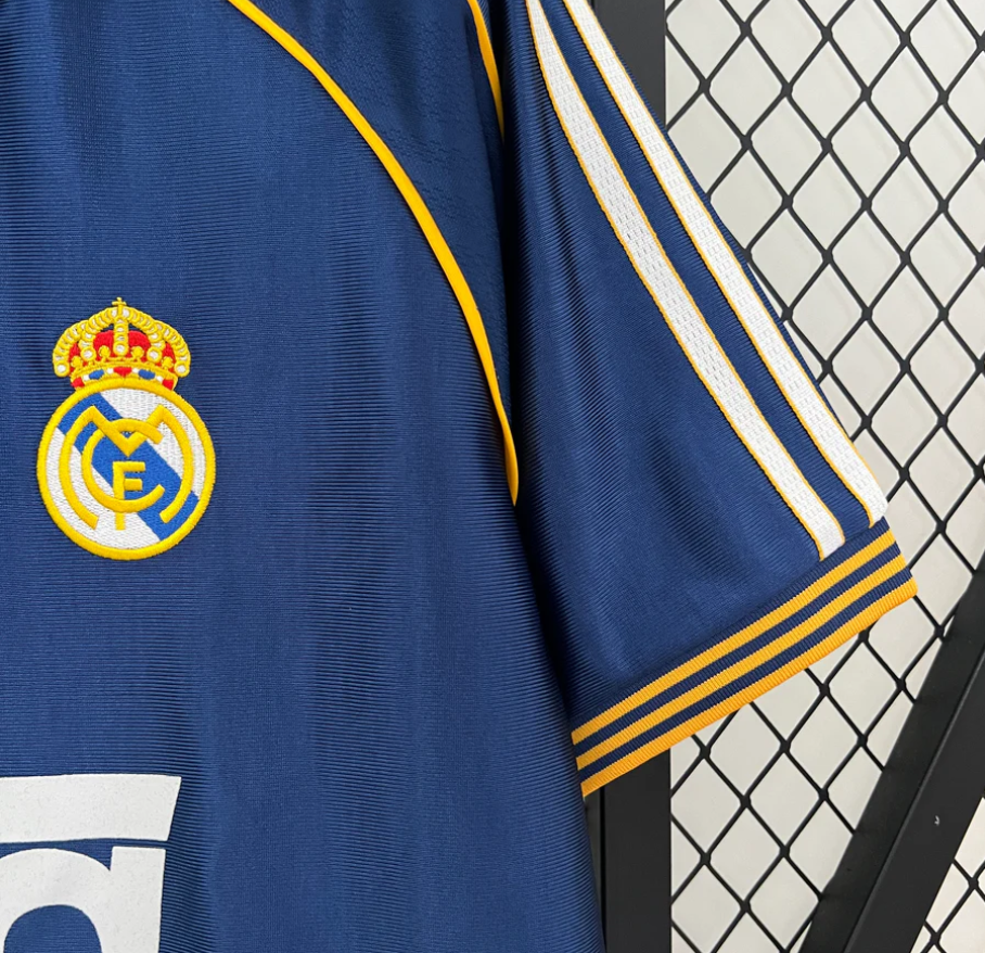  Camiseta retro Real Madrid Visitante (3º) 1998