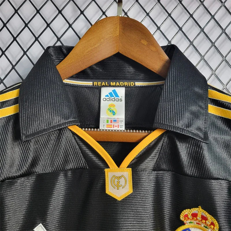 Camista Retro Real Madrid Manga Larga Visitante 1998