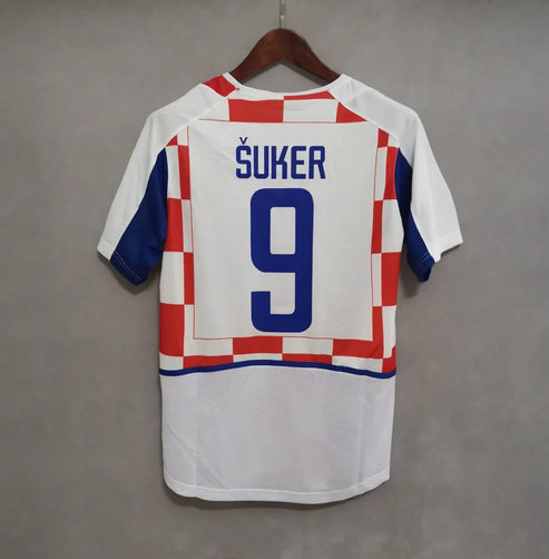 Camiseta Retro Croacia Mundial 2002 Suker ant
