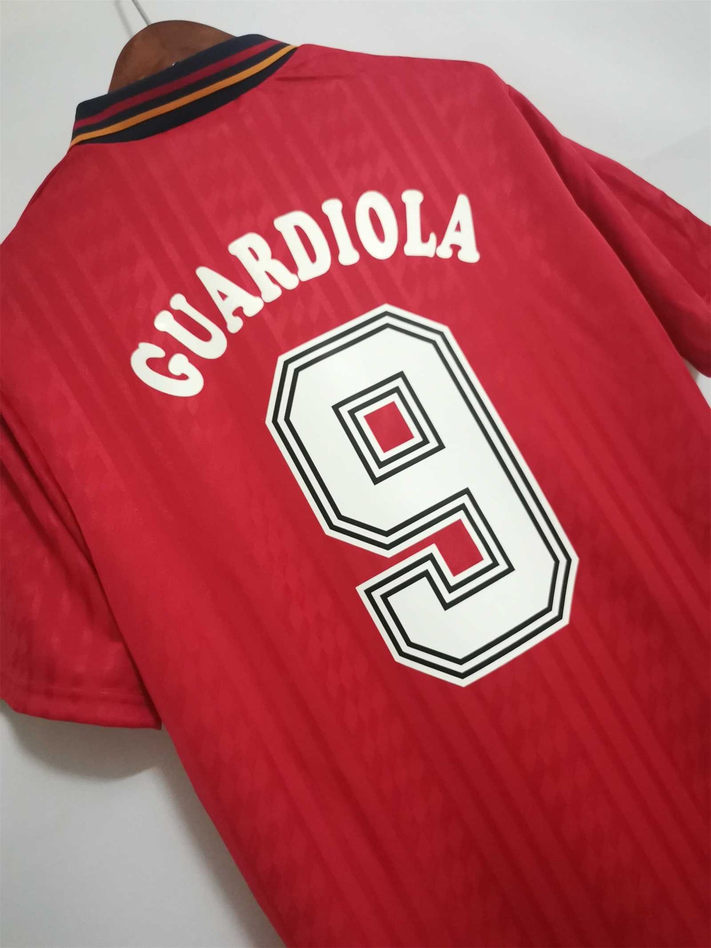 Camiseta Retro España 1994-96  Pep Guardiola